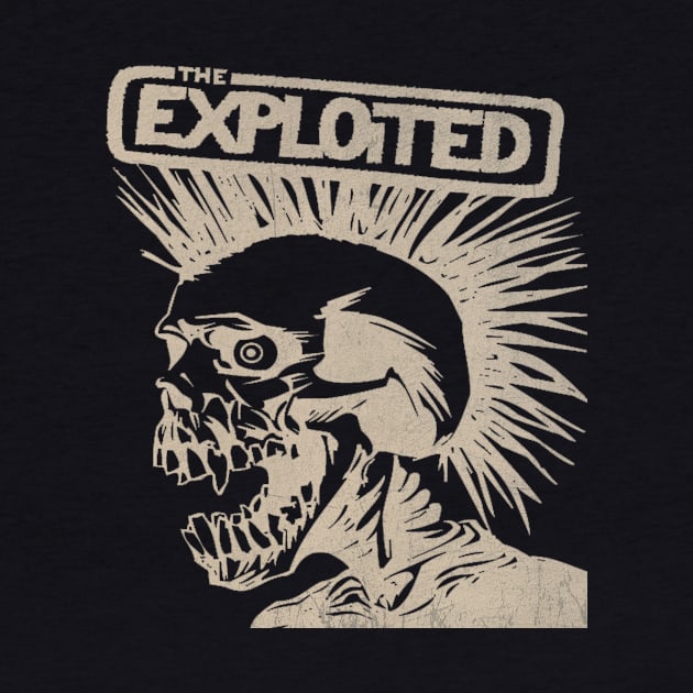 punk skull - the exploited by people chain